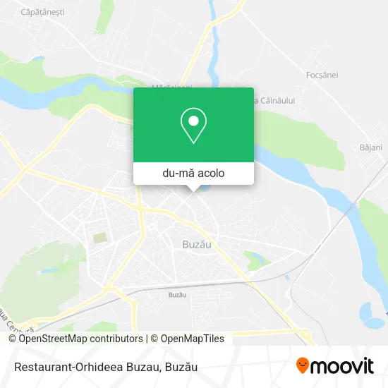 Hartă Restaurant-Orhideea Buzau
