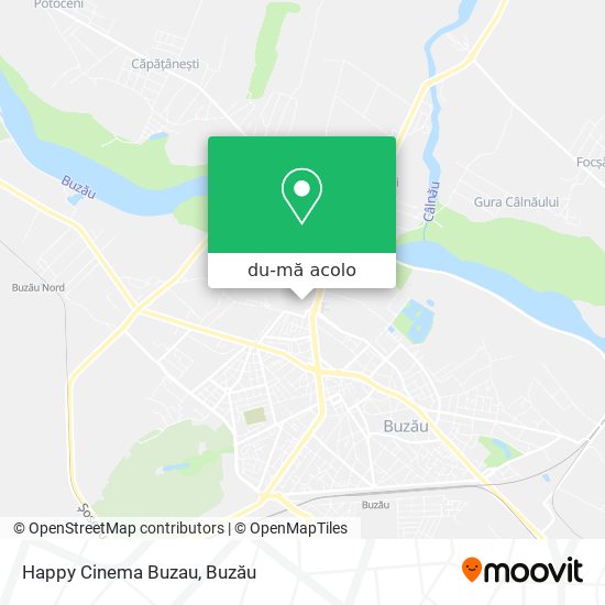 Hartă Happy Cinema Buzau
