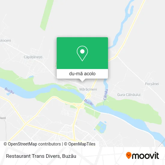 Hartă Restaurant Trans Divers