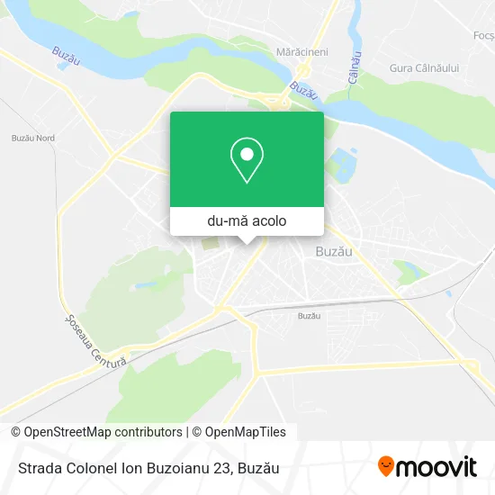 Hartă Strada Colonel Ion Buzoianu 23