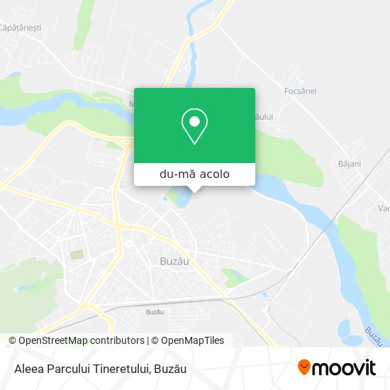 Hartă Aleea Parcului Tineretului