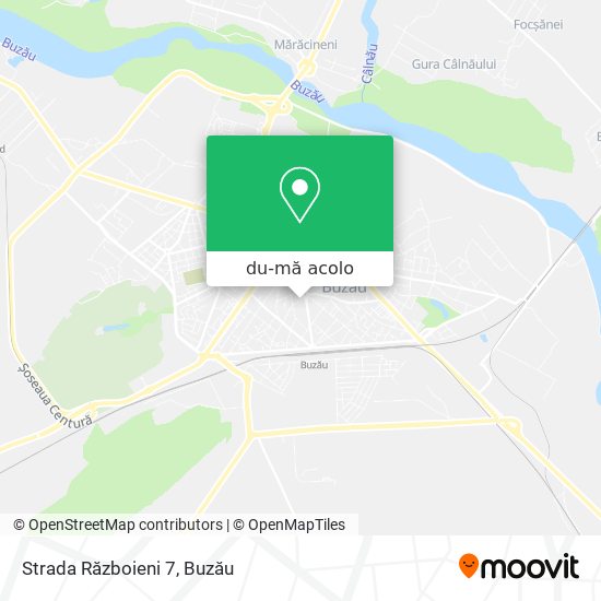 Hartă Strada Războieni 7