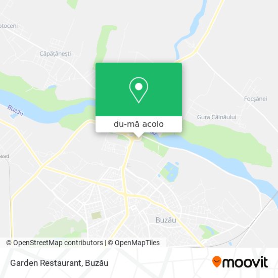 Hartă Garden Restaurant