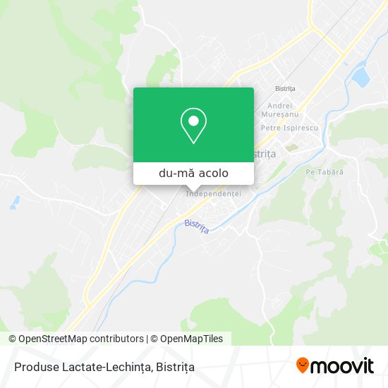 Hartă Produse Lactate-Lechința