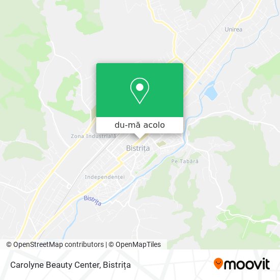 Hartă Carolyne Beauty Center