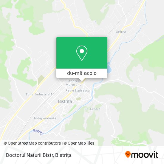 Hartă Doctorul Naturii Bistr
