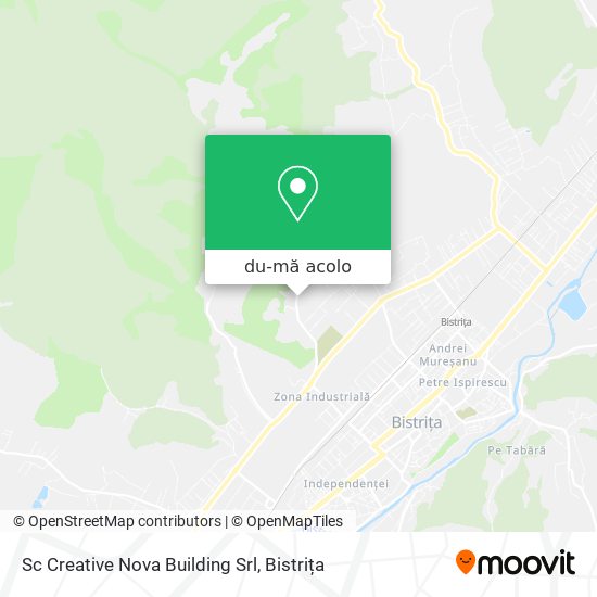 Hartă Sc Creative Nova Building Srl