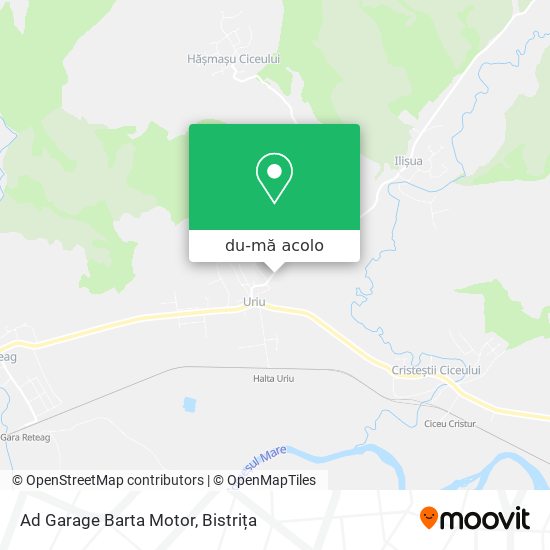 Hartă Ad Garage Barta Motor