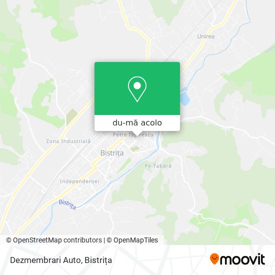 Hartă Dezmembrari Auto