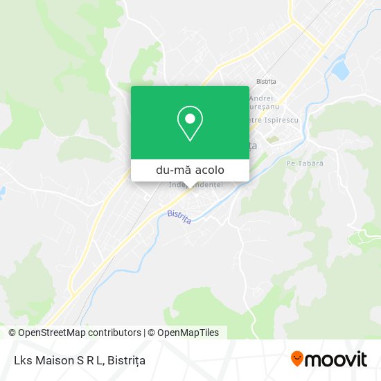 Hartă Lks Maison S R L