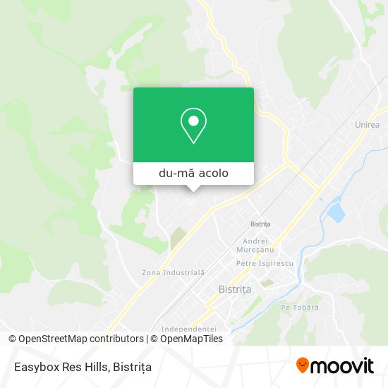 Hartă Easybox Res Hills