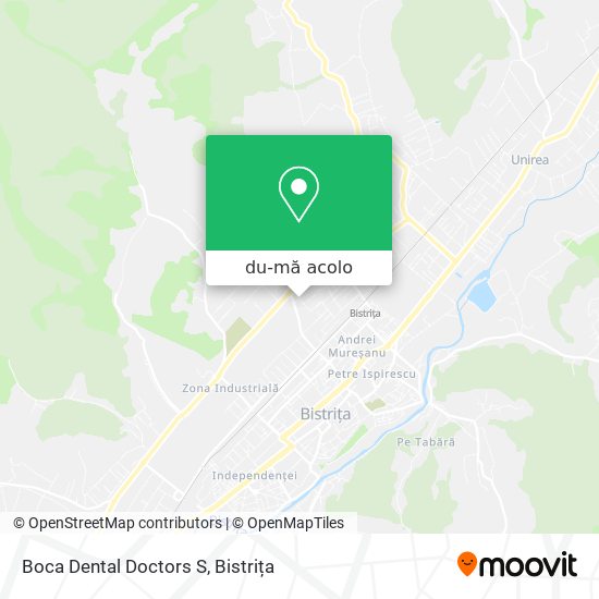 Hartă Boca Dental Doctors S
