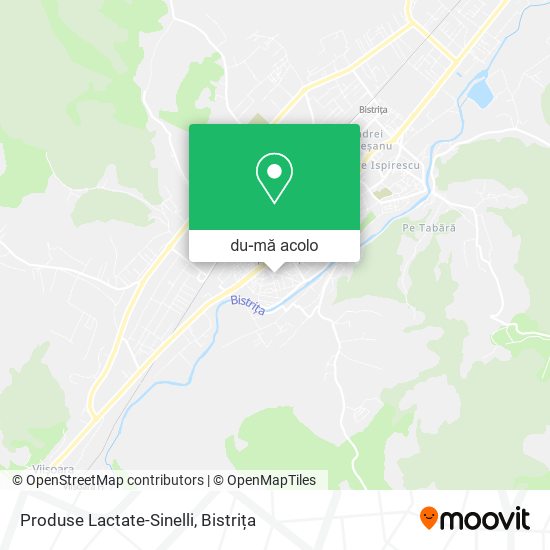 Hartă Produse Lactate-Sinelli