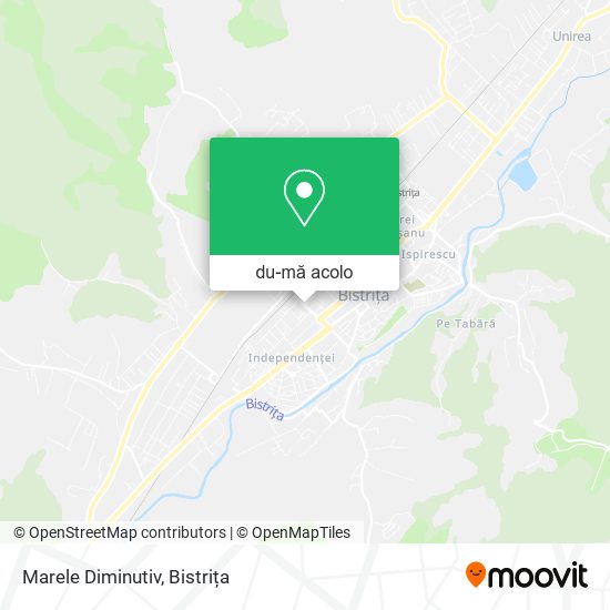 Hartă Marele Diminutiv