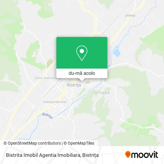 Hartă Bistrita Imobil Agentia Imobiliara