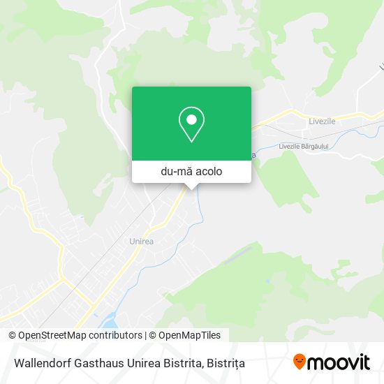 Hartă Wallendorf Gasthaus Unirea Bistrita