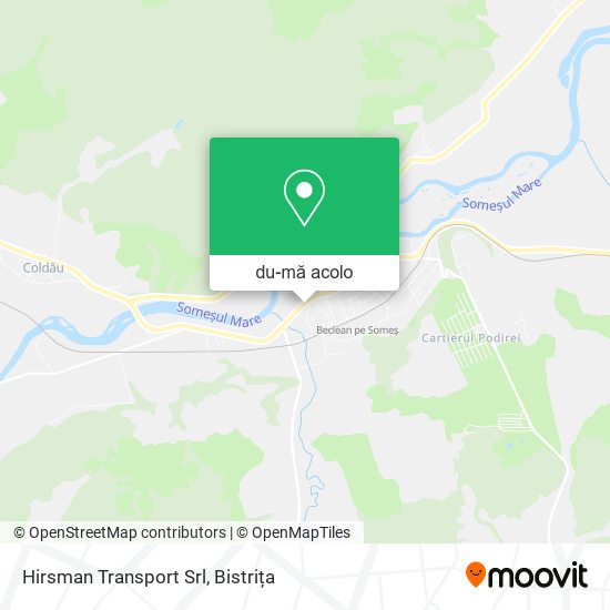 Hartă Hirsman Transport Srl