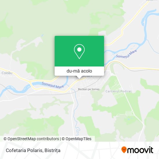 Hartă Cofetaria Polaris