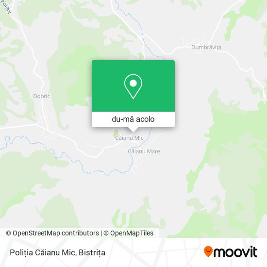 Hartă Poliția Căianu Mic