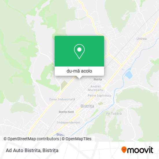 Hartă Ad Auto Bistrita