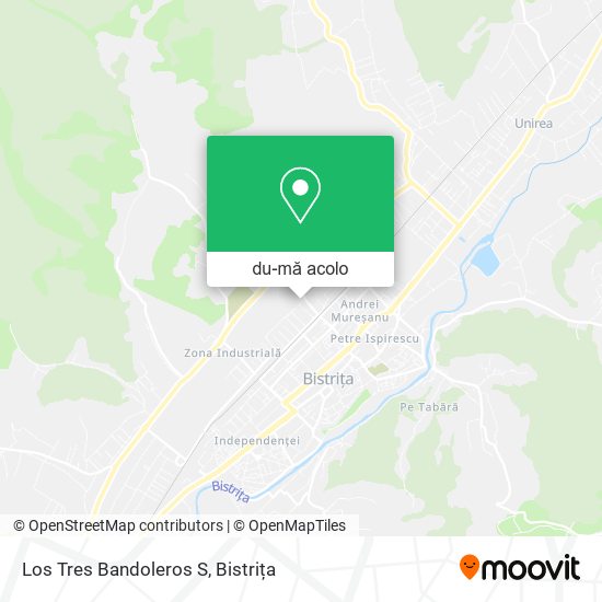Hartă Los Tres Bandoleros S