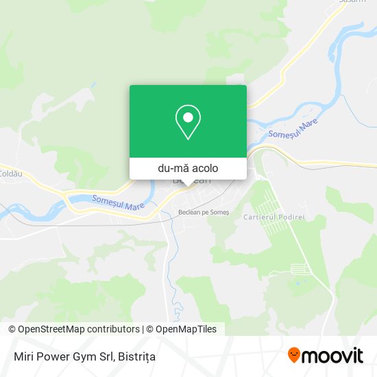 Hartă Miri Power Gym Srl