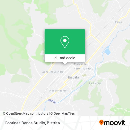 Hartă Costinea Dance Studio