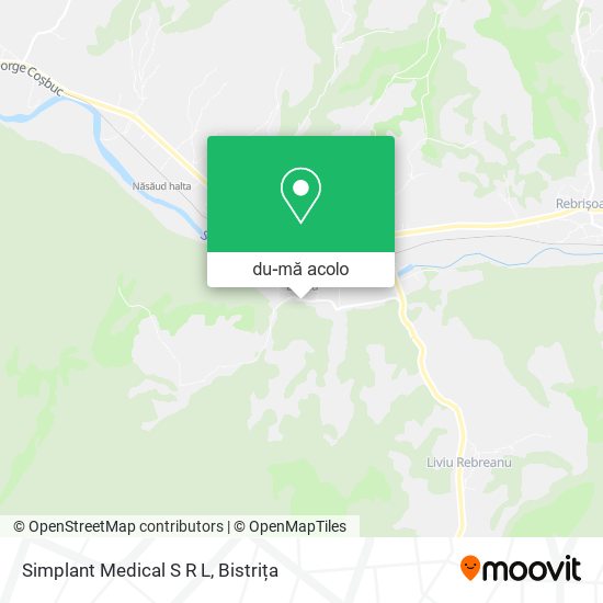 Hartă Simplant Medical S R L