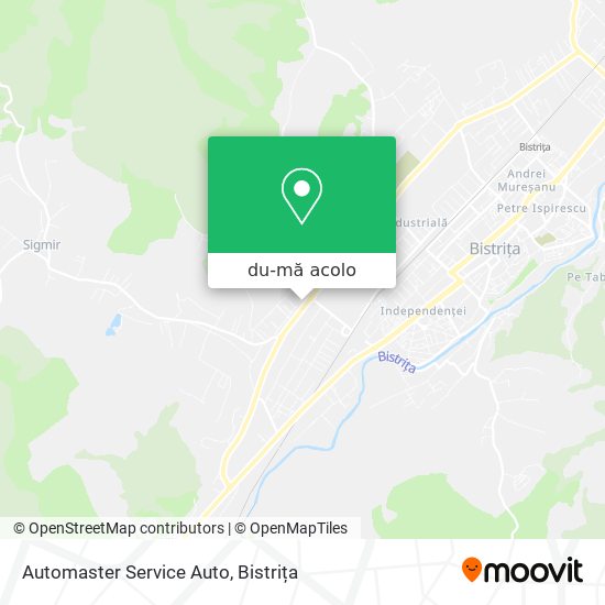 Hartă Automaster Service Auto