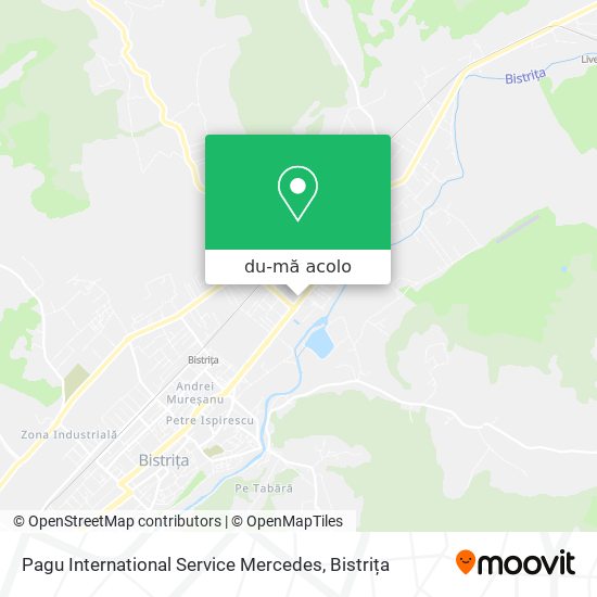 Hartă Pagu International Service Mercedes