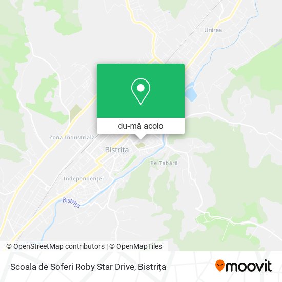Hartă Scoala de Soferi Roby Star Drive