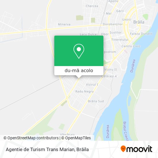 Hartă Agentie de Turism Trans Marian