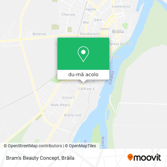 Hartă Bram's Beauty Concept