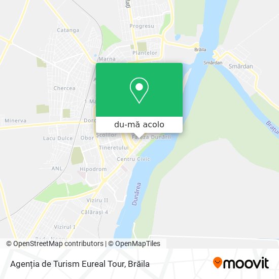 Hartă Agenția de Turism Eureal Tour