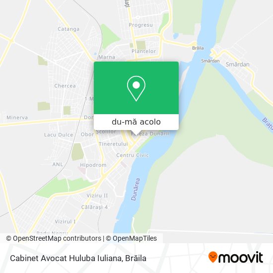 Hartă Cabinet Avocat Huluba Iuliana