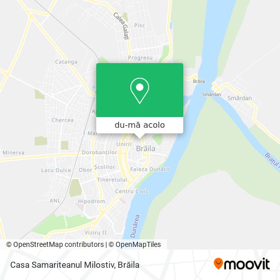 Hartă Casa Samariteanul Milostiv