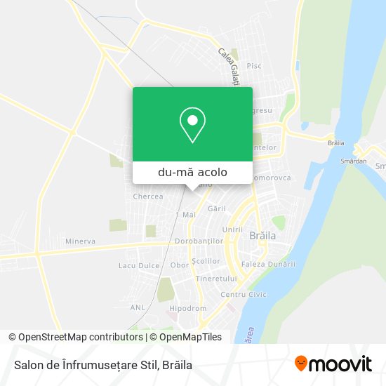 Hartă Salon de Înfrumusețare Stil