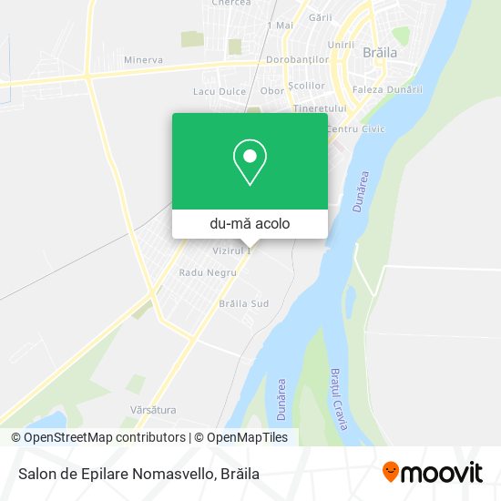 Hartă Salon de Epilare Nomasvello