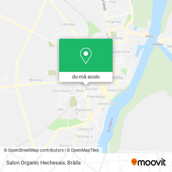 Hartă Salon Organic Hechesais