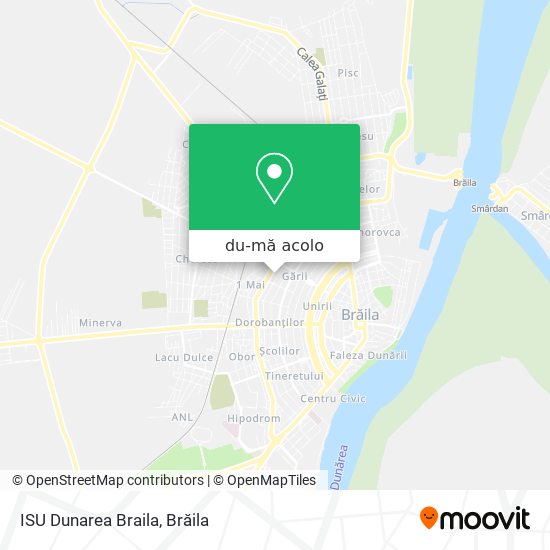 Hartă ISU Dunarea Braila