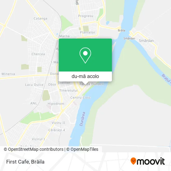 Hartă First Cafe