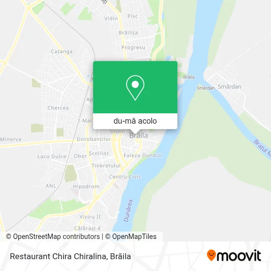 Hartă Restaurant Chira Chiralina