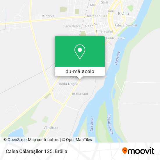Hartă Calea Călărașilor 125