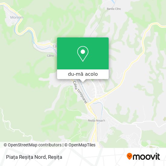 Hartă Piața Reșița Nord