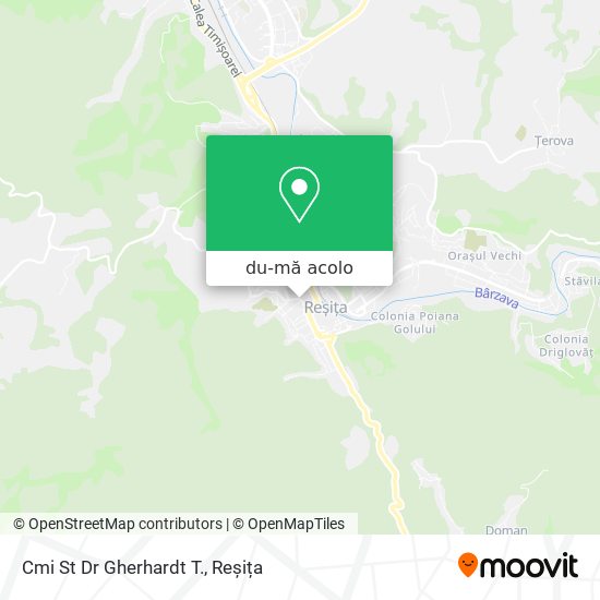 Hartă Cmi St Dr Gherhardt T.