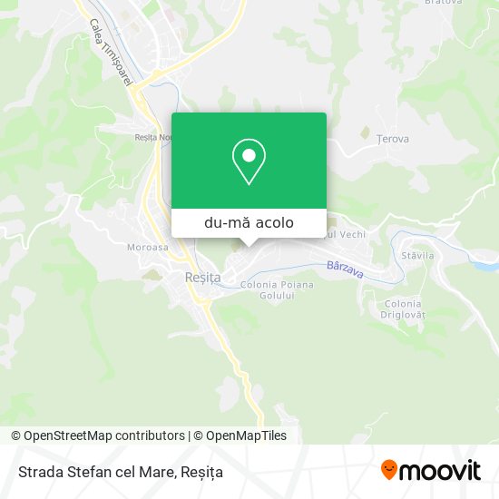 Hartă Strada Stefan cel Mare
