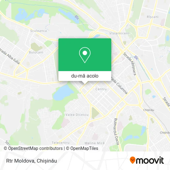 Hartă Rtr Moldova