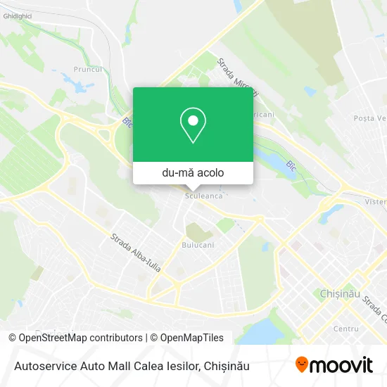 Hartă Autoservice Auto Mall Calea Iesilor