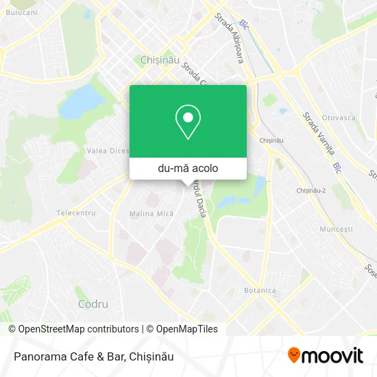 Hartă Panorama Cafe & Bar