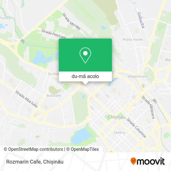 Hartă Rozmarin Cafe